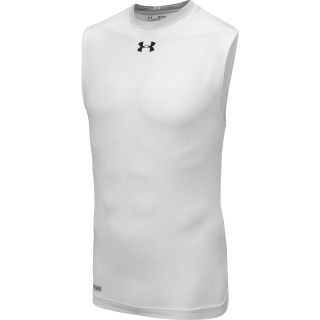 UNDER ARMOUR Mens HeatGear Sonic Compression Sleeveless Top   Size Large,