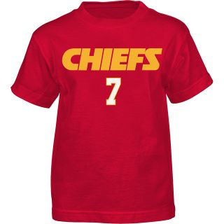 NFL Team Apparel Youth Kansas City Chiefs Matt Cassell Primary Gear Name and