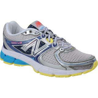 NEW BALANCE Womens 680v2 Running Shoes   Size 6b, White/blue