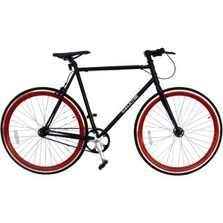 Galaxie 700C 58 Bicycle   Size 58 (xxxl), Black/red (FIXIE BKRD)
