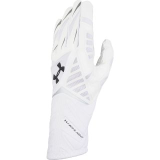 UNDER ARMOUR Adult Nitro Warp Highlight Football Receiver Gloves   Size Small,