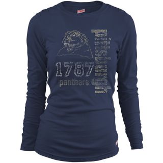 MJ Soffe Girls Pittsburgh Panthers Long Sleeve T Shirt   Navy   Size XL/Extra