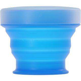 HUMAN GEAR GoCup Collapsible Travel Cup   Size Small, Blue