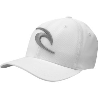 RIP CURL Wave Magnet Fitted Cap   Size S/m, White