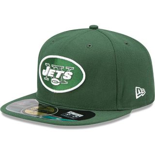 NEW ERA Mens New York Jets Official On Field 59FIFTY Fitted Cap   Size 7.25,
