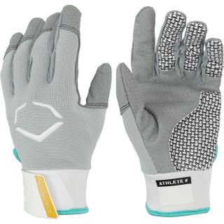 EVOSHIELD Adult Protective Fastpitch Softball Batting Gloves   Size Xl, Grey