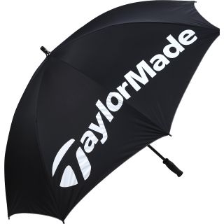 TAYLORMADE 60 Single Canopy Golf Umbrella, Black