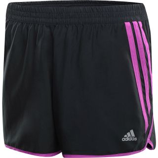 adidas Womens Questar 4 Running Shorts   Size Xl, Black/vivid Pink