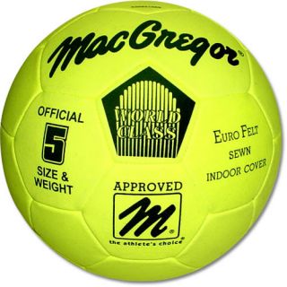 MacGregor Eurofelt Indoor Soccer Ball   Size 5 (MCSFELT5)