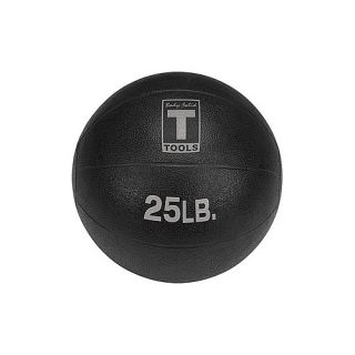 Body Solid Tools BSTMB25 25 lb Black Medicine Ball (BSTMB25)