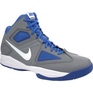NIKE Mens Zoom Born Ready Mid Basketball Shoes   Size 11, Grey/royal