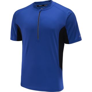 TRAYL Mens Ryde Short Sleeve Cycling Jersey   Size Medium, Strong Blue