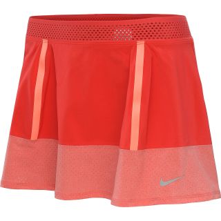 NIKE Womens Premier Maria Tennis Skirt   Size Medium, Fusion Red/pink