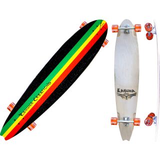 Kahuna Creations Beach Board Longboard Skateboard  Rasta (KL0011 3C)
