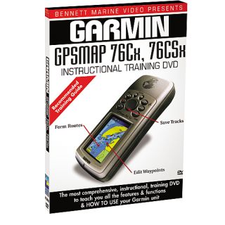 Bennett Media Garmin GPSMAP 76CX, 76CSX Instructional DVD (N1339DVD)