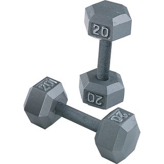 Body Solid Grey Hex 80 100lbs Dumbbell Set (SDS900)
