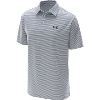 UNDER ARMOUR Mens Elevated Heather Stripe Short Sleeve Golf Polo   Size 3xl,