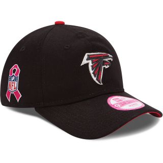 NEW ERA Womens Atlanta Falcons Breast Cancer Awareness 9FORTY Adjustable Cap,