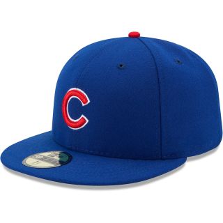 NEW ERA Mens Chicago Cubs 2014 Authentic Collection Game 59FIFTY Fitted Cap  
