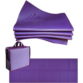 Khataland YoFoMat PRO, Professional Folding ECO Yoga Mat, Extra Long & Wide
