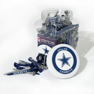 Team Golf Dallas Cowboys 175 Count Imprinted Tee Jar (637556323514)
