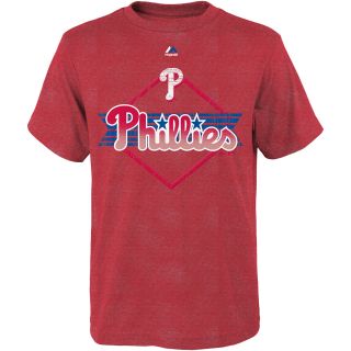 MAJESTIC ATHLETIC Youth Philadelphia Phillies All For Victory Short Sleeve T 