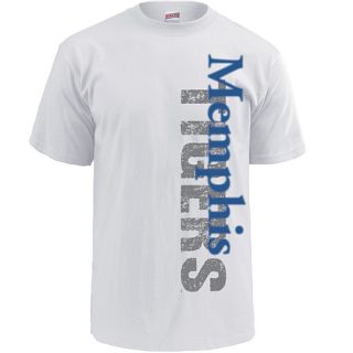 MJ Soffe Mens Memphis Tigers T Shirt   Size Small, Memphis Tigers White