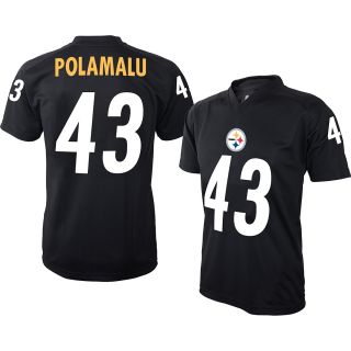 NFL Team Apparel Youth Pittsburgh Steelers Troy Polamalu Fashion Performance