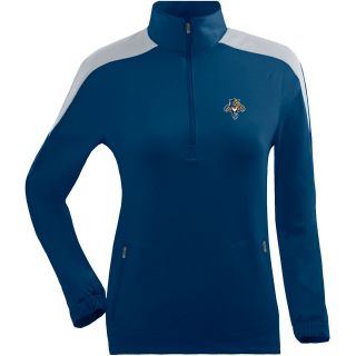 Antigua Womens Florida Panthers Succeed Front Fleece Half Zip Pullover   Size