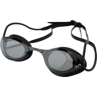 TYR Stealth Swim Goggles   Size Large, Smoke