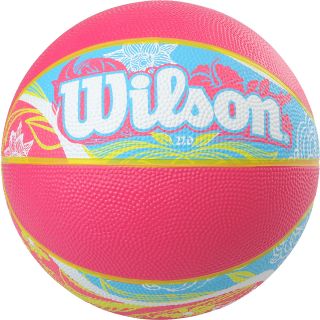 WILSON Its A Girl Thing Junior Rubber Basketball