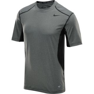 NIKE Mens Pro Combat Hypercool Fitted Short Sleeve Crew Top   Size Xl,