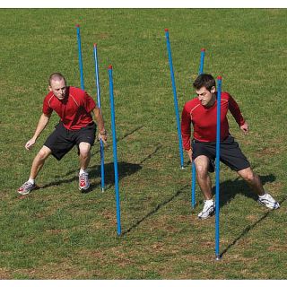 Kwik Goal Soccer Coaching Sticks, Red (16B1011)