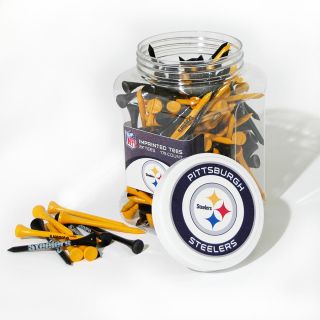 Team Golf Pittsburgh Steelers 175 Count Imprinted Tee Jar (637556324511)