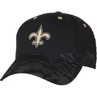 NFL Team Apparel Youth New Orleans Saints Shield Back Black Cap   Size Youth,