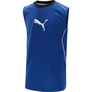 PUMA Boys Active Muscle Tank   Size Large, Competition Blue