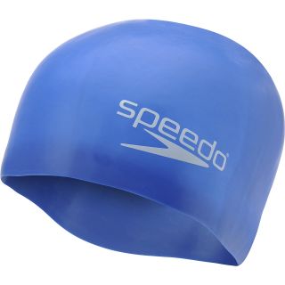 SPEEDO Silicone Swim Cap, Blue