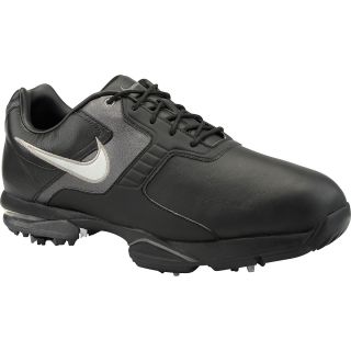 NIKE Mens Air Academy II Golf Shoes   Size 8, Black/silver