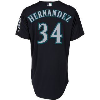 Majestic Athletic Seattle Mariners Felix Hernandez Authentic Big & Tall