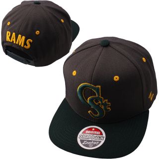 Zephyr Colorado State Rams Apex Snapback Hat   Grey/Dark Forest (CSTCRF0020)