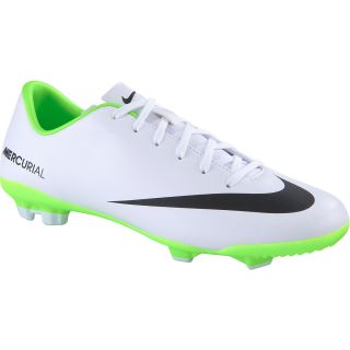 NIKE Boys Mercurial Veloce FG Low Soccer Cleats   Size 1.5, Black/white