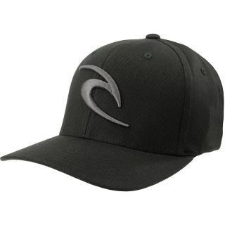 RIP CURL Wave Magnet Fitted Cap, Charcoal Heather