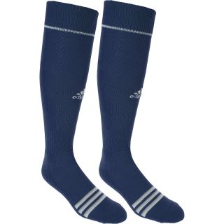 adidas Rivalry Baseball Socks   2 Pack   Size Medium, Navy/white