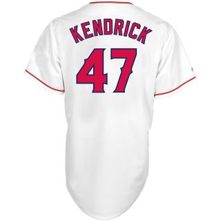 Majestic Athletic Los Angeles Angels Howie Kendrick Replica Home Jersey   Size