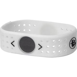 POWER BALANCE Evolution Silicone Wristband   Size XS/Extra Small, White/black