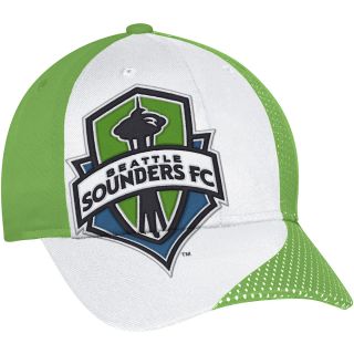 adidas Mens Seattle Sounders FC Structured Flex Cap   Size L/xl