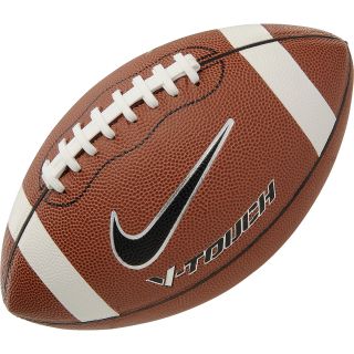 NIKE Youth V Touch Football, Brown/white