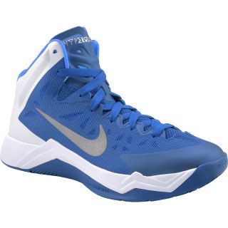 NIKE Womens Hyper Quickness TB Mid Basketball Shoes   Size 6, Royal/white