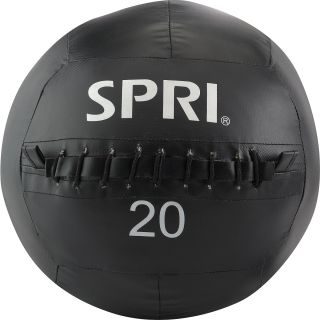 SPRI Soft Medicine Ball   20 lbs   Size 20#, Black