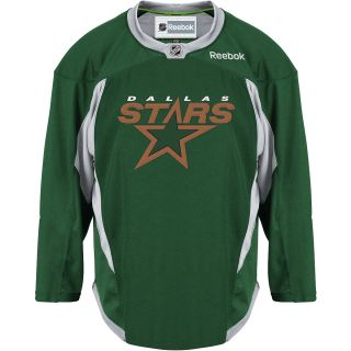 REEBOK Mens Dallas Stars NHL Practice Replica Team Color Jersey   Size Large,